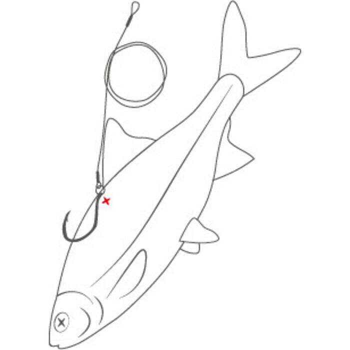 Westin Float Rig Single Hook #4/0 50cm 14kg