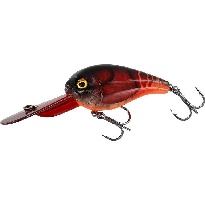 Westin MegaBite Crankbait DR 7cm 30gr Floating 3D Fire Craw