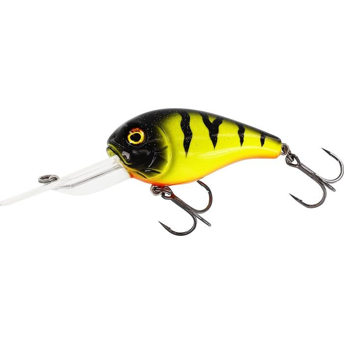 Westin MegaBite Crankbait DR 7cm 30gr Floating Fire Perch