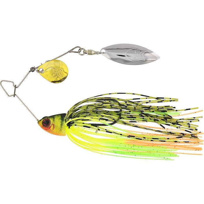 Westin MonsterVibe Colorado Gold + Willow Silver #4/0 21gr Firetiger