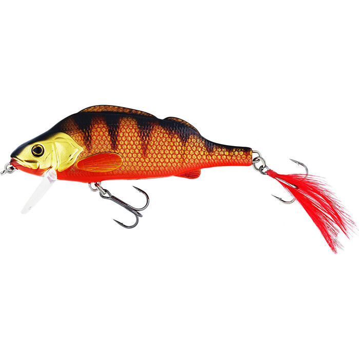 Westin Percy the Perch Crankbait 10cm 20gr Floating Real Motoroil Perch
