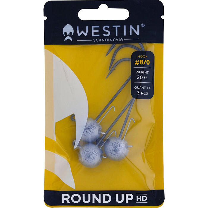 Westin RoundUp HD #6/0 20gr Natural Mustad 32629 3st