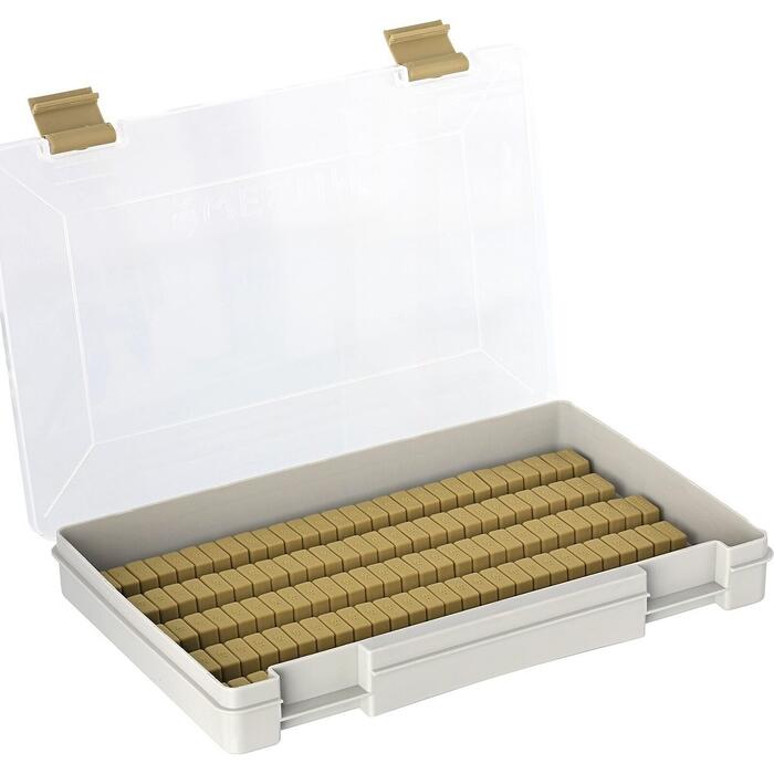 Westin W3 Jig Box 135 Slots 27.4x18x4cm Grey/Clear