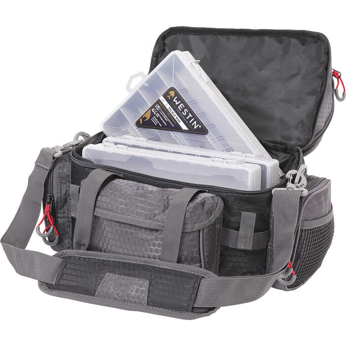 Westin W4 Lurebag Plus 4 Boxes Small Titanium Black