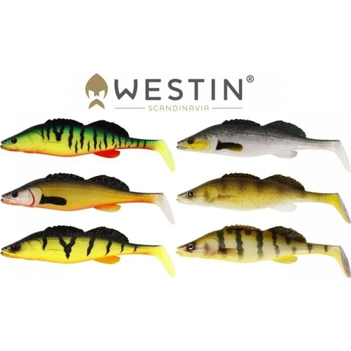 Westin ZanderTeez Shadtail Mixed Colorpack 5 stuks 12cm 21gr