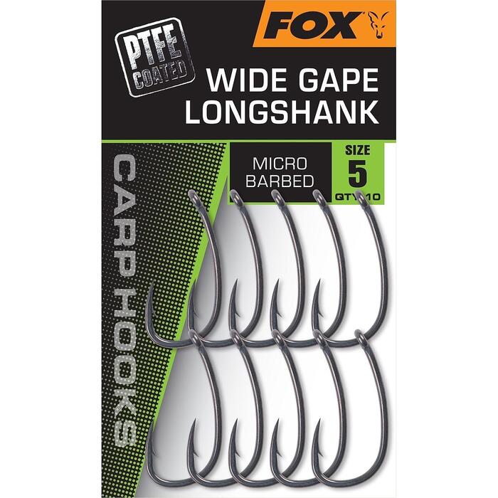Fox Wide Gape Long Shank #6