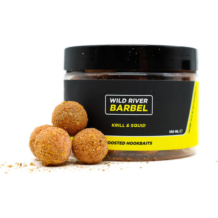 Wild River Barbel Boosted Hookbait Krill & Squid 16mm