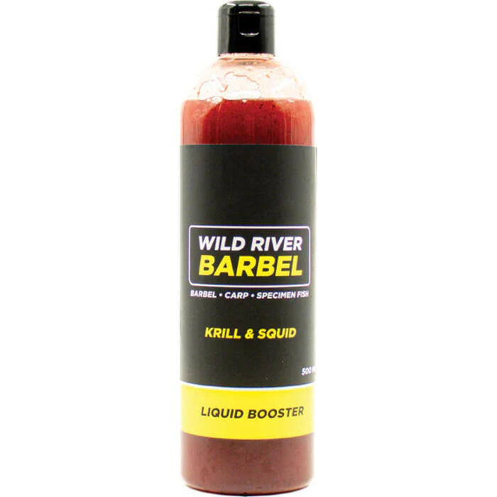 Wild River Barbel Liquid Booster Krill & Squid