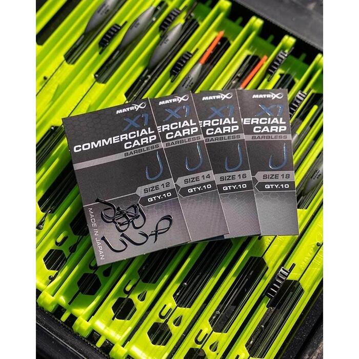 Matrix X1 Commercial Carp #16 Barbless