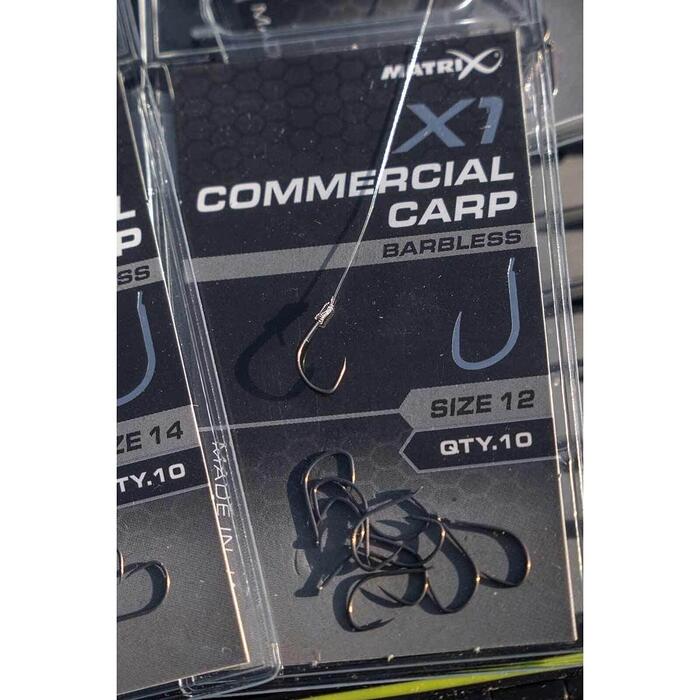 Matrix X1 Commercial Carp #18 Barbless