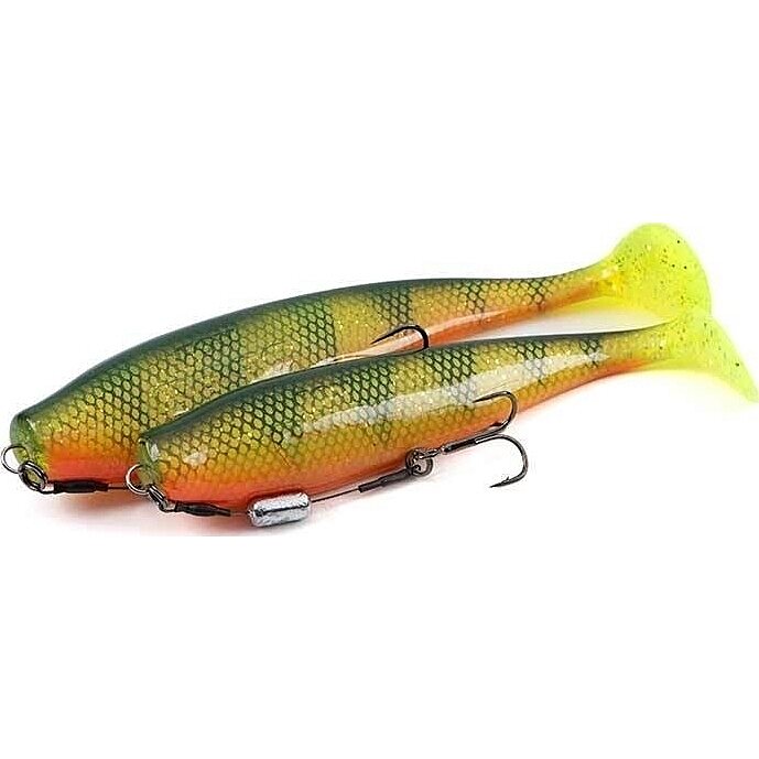 Fox Rage Zander Pro Shad Loaded 18cm 53gr UV Natural Perch