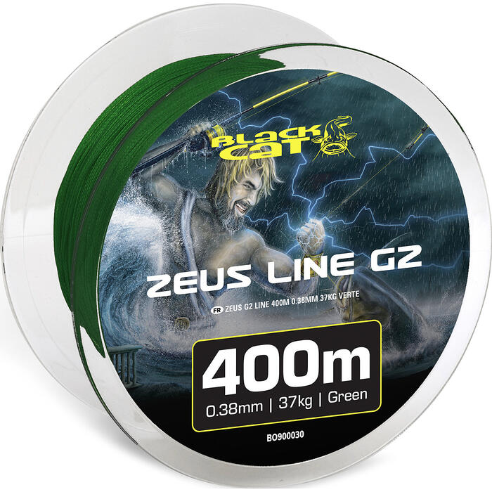 Black Cat Zeus G2 Line 400m 0.38mm 37kg Green