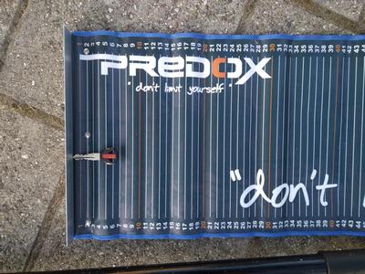 Jurgen heeft deze foto meegestuurd Foto van de Predox Tournament Ruler 150cm