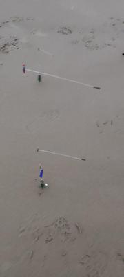 Foto van de Deep Blue Flat Out 3-Haaks